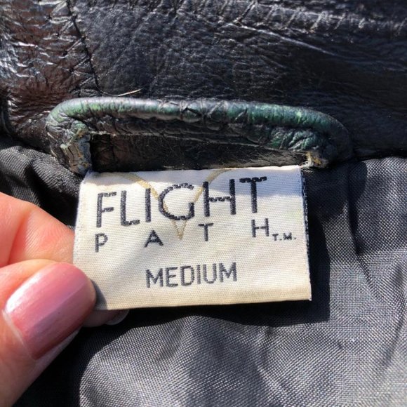 🔥Leather Biker / Motorcycle Jacket Size Medium - Picture 8 of 8